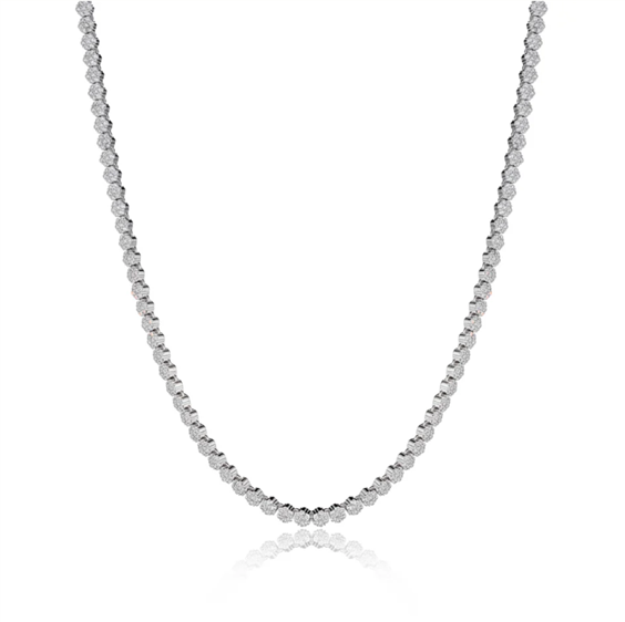 Collana CikOrefice Gioielli Donna in Argento Cristallo CLIFTFL - CLIFTFL